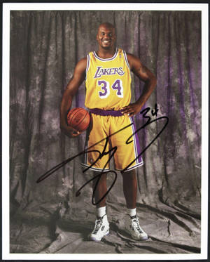 Shaquille O'neal Photoshoot Wallpaper