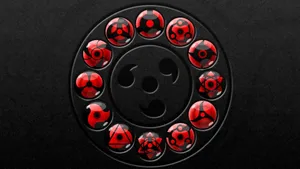 Sharingan Wheel Wallpaper