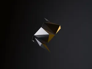Sharp Metallic 3d 4k Object Wallpaper