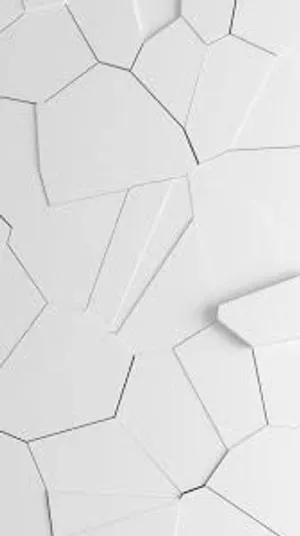 Shattered Glass White Aesthetic Iphone Wallpaper