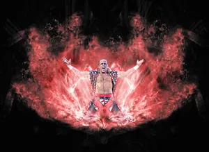 Shawn Michaels - The Showstopper In Action Wallpaper