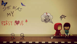 She Was First My Love Wallpaper
