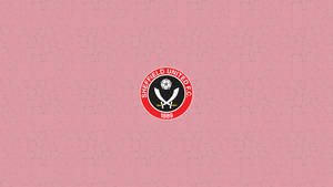 Sheffield United Logo On Pink Wallpaper