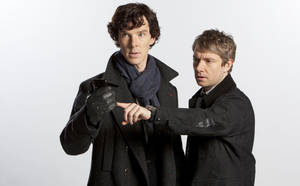 Sherlock Holmes And Watson Wallpaper