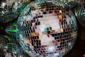 Shimmering Disco Balls Closeup.jpg Wallpaper