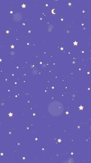 Shine Bright Like A Purple Star Wallpaper