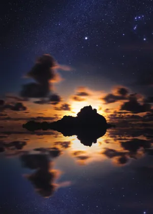 Shine Bright With A Cosmic Aesthetic Wallpaper