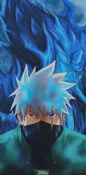 Shinobi Master Kakashi Using Susanoo Wallpaper