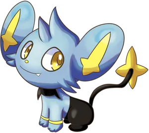 Shinx Tooth Out Big Ears Wallpaper