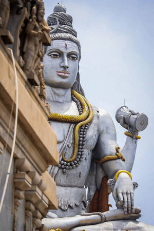 Shiv Shankar Statue Hd Wallpaper
