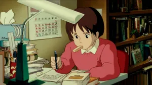 Shizuku Tsukishima Study Aesthetic Wallpaper