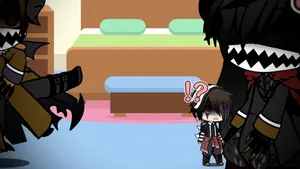 Shocked Chris Afton Wallpaper