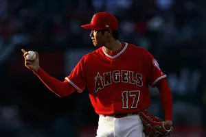 Shohei Ohtani Cinematic Shot Wallpaper