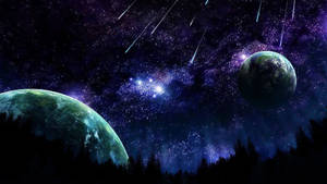 Shooting Stars 1920x1080 Hd Space Wallpaper