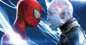 Shoulder Shot Of Jamie Foxx As Electro Wallpaper