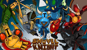 Shovel Knight Game Characters Wallpaper