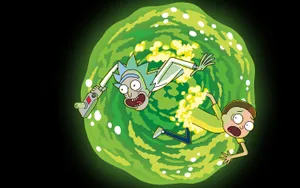 Show Off Your Love Of Rick And Morty With This Fun And Cool Macbook Sticker Wallpaper