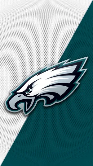 Show Off Your Philadelphia Eagles Fandom With This Bold Iphone Wallpaper! Wallpaper