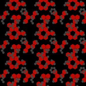 Show Off Your Unique Style In This Vibrant Red Camo Pattern Wallpaper