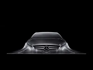 Show-stopping Mercedes Black Wallpaper