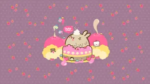 Show Your Love This Valentine's Day With A Beautiful Kawaii Valentine! Wallpaper