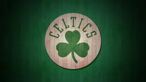 Show Your Support For The Boston Celtics With This Awesome Logo! Wallpaper