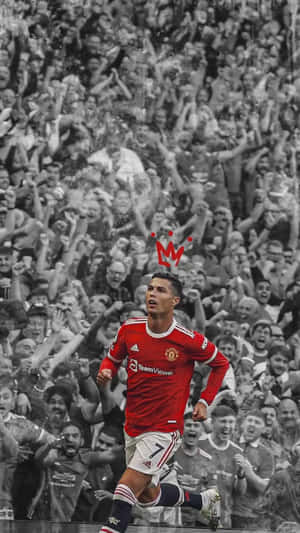 Show Your Team Spirit With A Manchester United Iphone Wallpaper