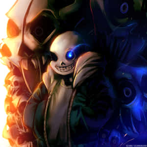 Show Your True Colors With Undertale's Sans Wallpaper