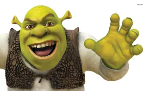 Shrek 2 White Backdrop Wallpaper