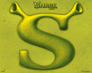 Shrek The Third Green Logo Wallpaper