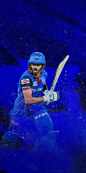 Shreyas Iyer Leads Delhi Capitals Forward Wallpaper