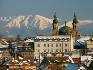 Sibiu City Romania Wallpaper