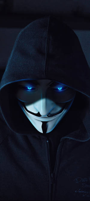 Sick Phone Anonymous Mask Wallpaper