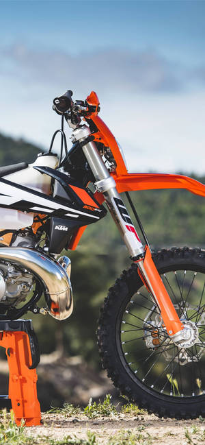 Side View Of Ktm Iphone Wallpaper