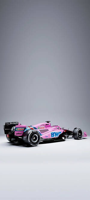 Side View Of Pink Alpine Wallpaper