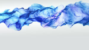 Silky Blue Smoke Wallpaper