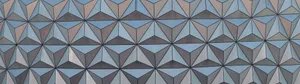 Silver Epcot Globe Texture Wallpaper