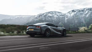 Silver Ferrari Forza Horizon 4 Hd Wallpaper