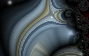 Silver Fractal Adobe Photoshop Wallpaper