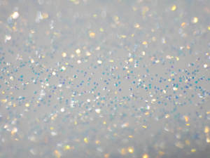 Silver Glitter Confetti Dots Wallpaper