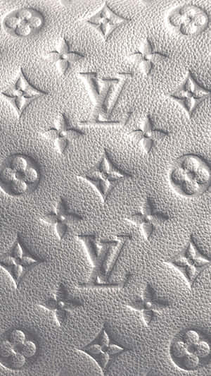 Silver Louis Vuitton Iphone Wallpaper