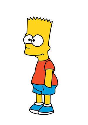 Simple Bart Simpsons Wallpaper