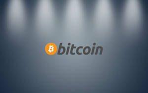 Simple Bitcoin Tagline Wallpaper