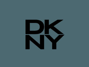 Simple Black Dkny Logo Wallpaper