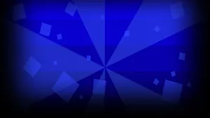 Simple Blue Stripes And Cubes Thumbnail Wallpaper