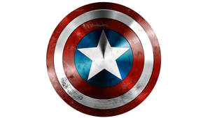 Simple Captain America Shield Wallpaper