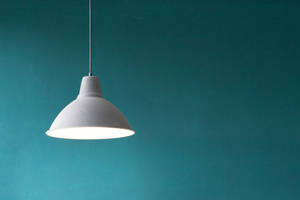Simple Ceiling Lamp Wallpaper