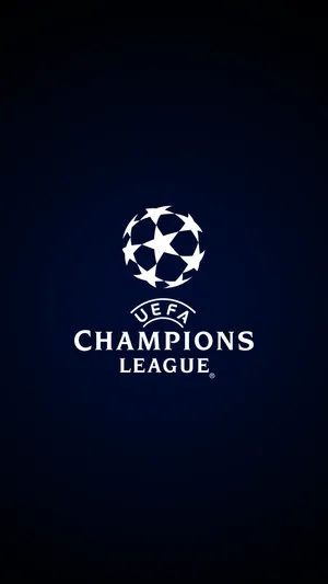 Simple Champions League Dark Blue Wallpaper