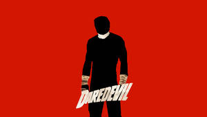 Simple Daredevil Abstract Logo Wallpaper