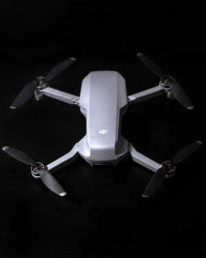 Simple Dark Aesthetic Drone Quadcopter Wallpaper